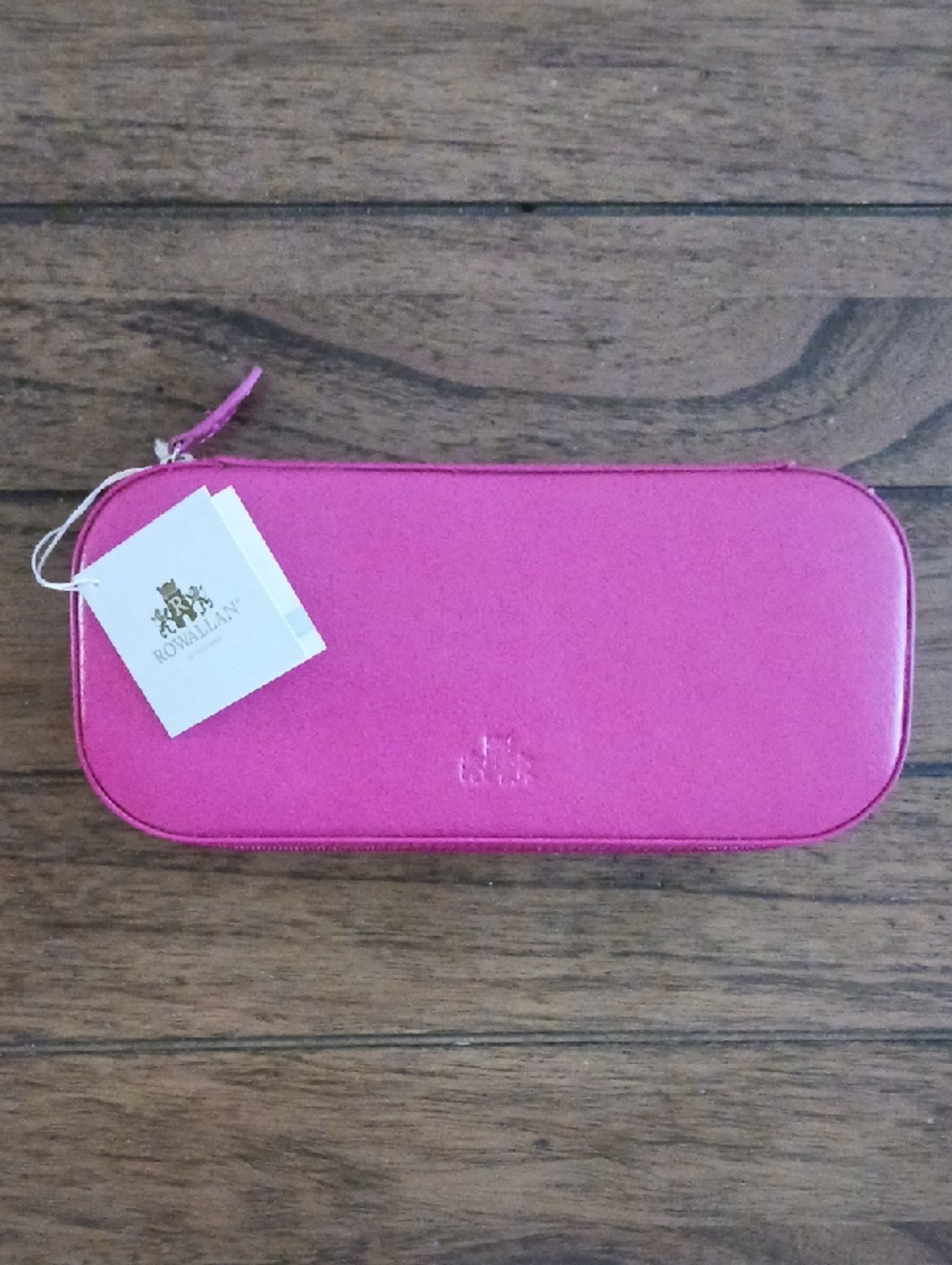 ROWALLEN of SCOTLAND "Virginia" Leather Travel Jewelry Case NWT